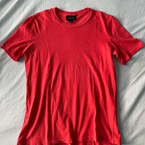 Pinkish Red Crew Neck T-Shirt